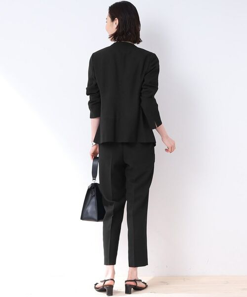 INDIVI / インディヴィ パンツ | 【洗える/スーツ/SETUP可能】リネン調テーパードパンツ | 詳細18