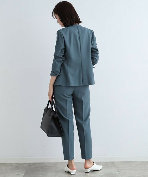 INDIVI / インディヴィ パンツ | 【洗える/スーツ/SETUP可能】リネン調テーパードパンツ | 詳細24