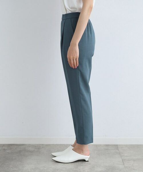 INDIVI / インディヴィ パンツ | 【洗える/スーツ/SETUP可能】リネン調テーパードパンツ | 詳細3
