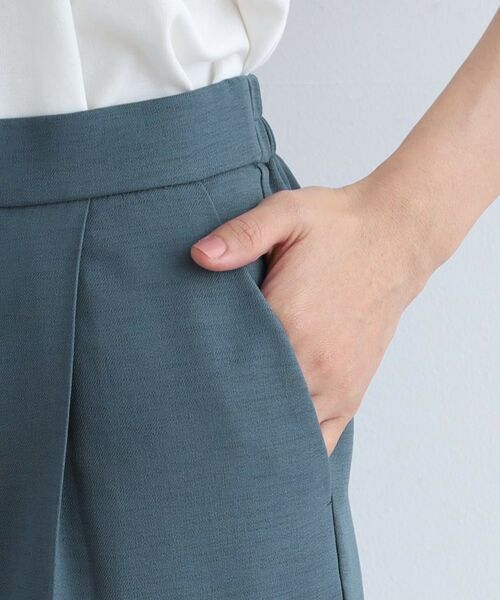 INDIVI / インディヴィ パンツ | 【洗える/スーツ/SETUP可能】リネン調テーパードパンツ | 詳細5