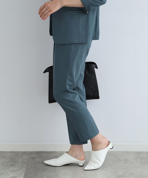 INDIVI / インディヴィ パンツ | 【洗える/スーツ/SETUP可能】リネン調テーパードパンツ | 詳細8