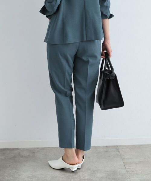 INDIVI / インディヴィ パンツ | 【洗える/スーツ/SETUP可能】リネン調テーパードパンツ | 詳細9