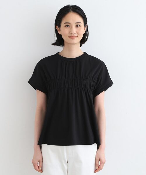 INDIVI / インディヴィ カットソー | 【洗える】ギャザーデザイントップス | 詳細14