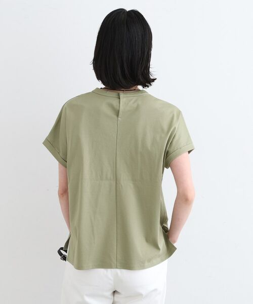 INDIVI / インディヴィ カットソー | 【洗える】ギャザーデザイントップス | 詳細7