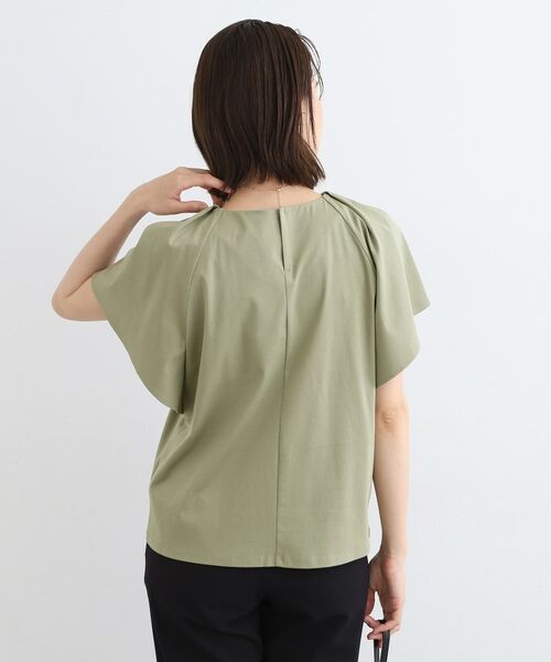 INDIVI / インディヴィ カットソー | 【洗える】フレアスリーブトップス | 詳細11