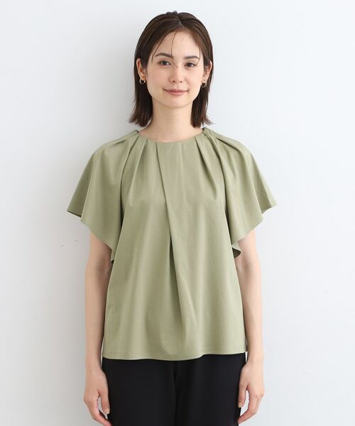 INDIVI / インディヴィ カットソー | 【洗える】フレアスリーブトップス | 詳細14