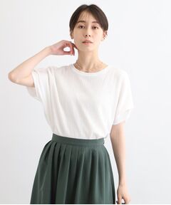 INDIVI / インディヴィ シャツ・ブラウス | 【洗える】袖タックデザイントップス