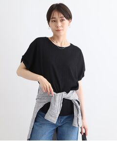 INDIVI / インディヴィ シャツ・ブラウス | 【洗える】袖タックデザイントップス