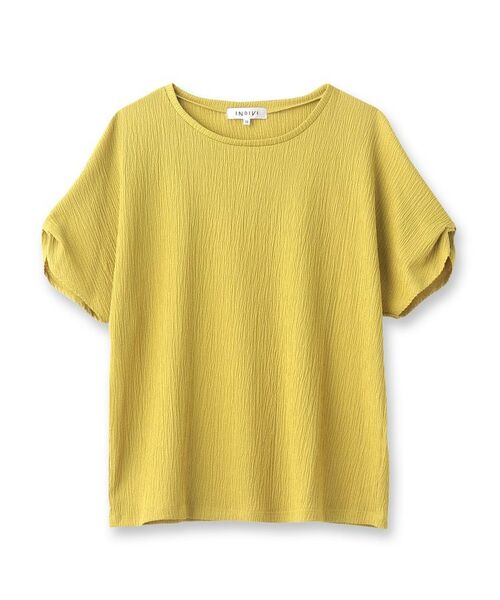 INDIVI / インディヴィ シャツ・ブラウス | 【洗える】袖タックデザイントップス | 詳細1