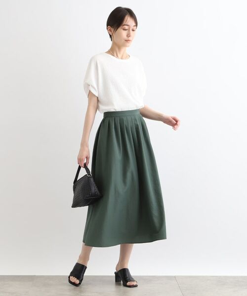 INDIVI / インディヴィ シャツ・ブラウス | 【洗える】袖タックデザイントップス | 詳細4