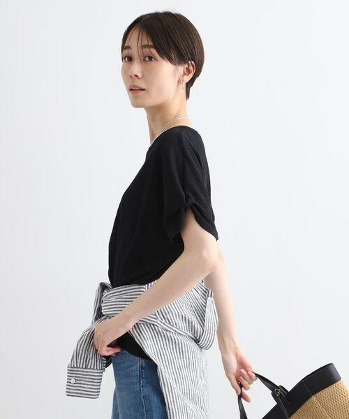 INDIVI / インディヴィ シャツ・ブラウス | 【洗える】袖タックデザイントップス | 詳細6