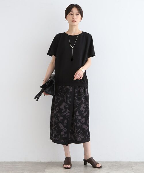 INDIVI / インディヴィ カットソー | 【洗える】デザインフォルムトップス | 詳細4