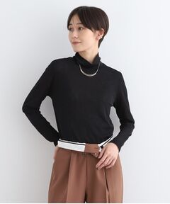 INDIVI / インディヴィ カットソー | 【洗える】ハイネックカットソートップス