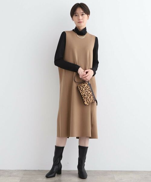 INDIVI / インディヴィ カットソー | 【洗える】ハイネックカットソートップス | 詳細12