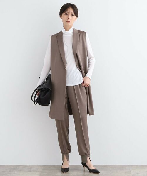 INDIVI / インディヴィ カットソー | 【洗える】ハイネックカットソートップス | 詳細4