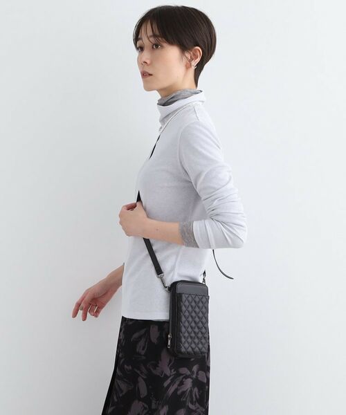 INDIVI / インディヴィ カットソー | 【洗える】ハイネックカットソートップス | 詳細6