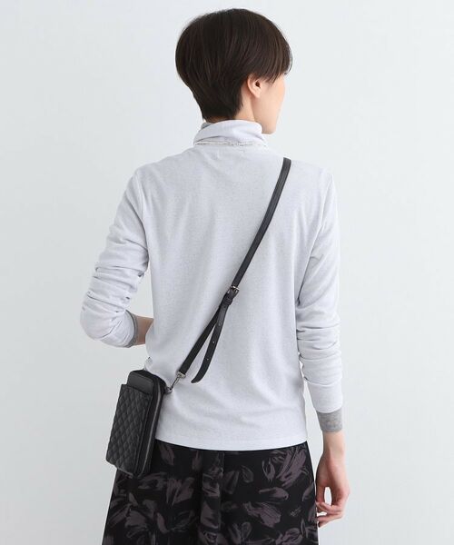 INDIVI / インディヴィ カットソー | 【洗える】ハイネックカットソートップス | 詳細7