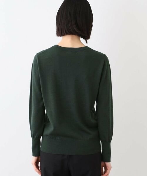 INDIVI / インディヴィ ニット・セーター | 【ウール混】Vネックニットプルオーバー | 詳細16