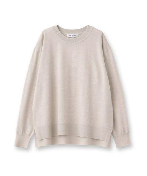 INDIVI / インディヴィ ニット・セーター | 【ウール混】リラクシーニット | 詳細1