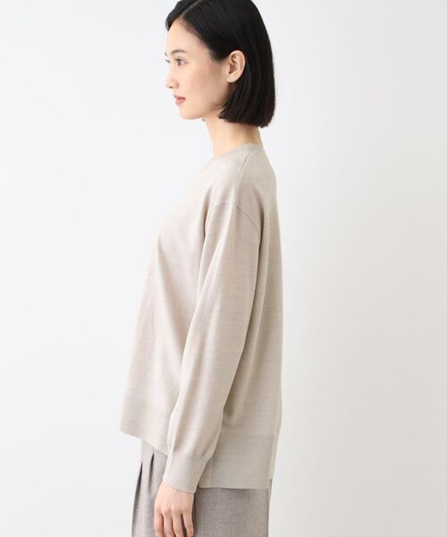 INDIVI / インディヴィ ニット・セーター | 【ウール混】リラクシーニット | 詳細15