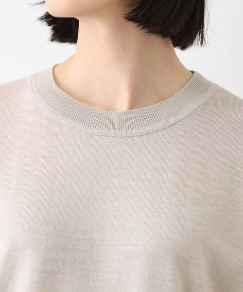 INDIVI / インディヴィ ニット・セーター | 【ウール混】リラクシーニット | 詳細17