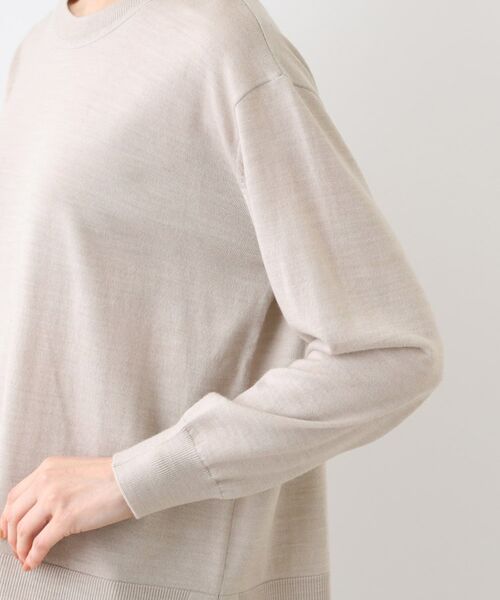 INDIVI / インディヴィ ニット・セーター | 【ウール混】リラクシーニット | 詳細18