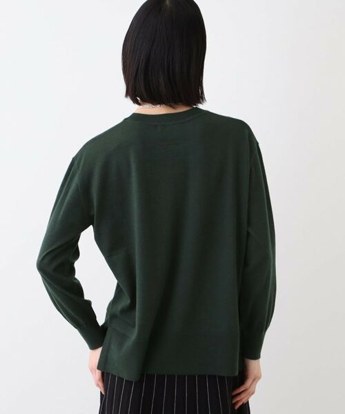 INDIVI / インディヴィ ニット・セーター | 【ウール混】リラクシーニット | 詳細3