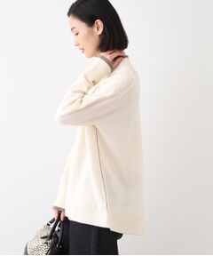 INDIVI / インディヴィ ニット・セーター | 【ウール混】ハイネックニットプルオーバー