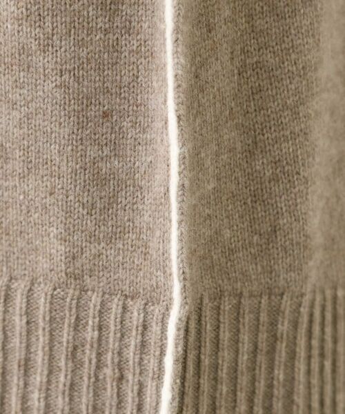 INDIVI / インディヴィ ニット・セーター | 【ウール混】ハイネックニットプルオーバー | 詳細13