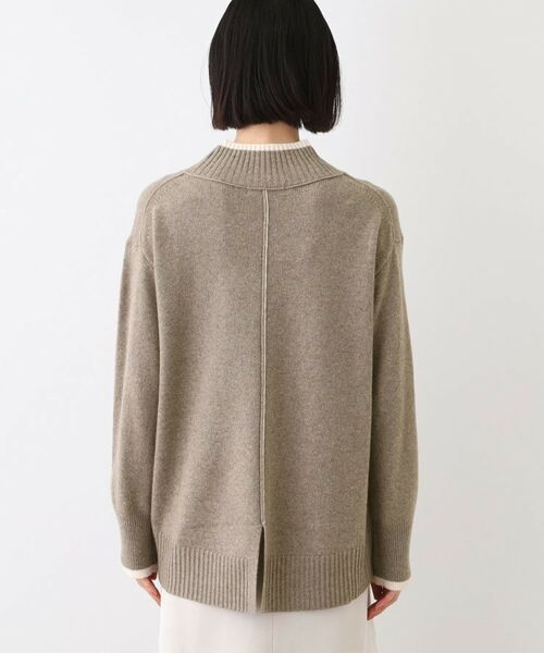 INDIVI / インディヴィ ニット・セーター | 【ウール混】ハイネックニットプルオーバー | 詳細16