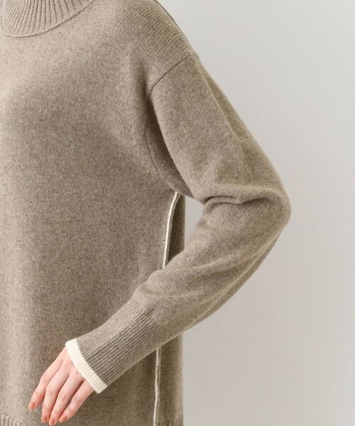 INDIVI / インディヴィ ニット・セーター | 【ウール混】ハイネックニットプルオーバー | 詳細18