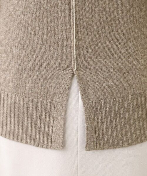 INDIVI / インディヴィ ニット・セーター | 【ウール混】ハイネックニットプルオーバー | 詳細20