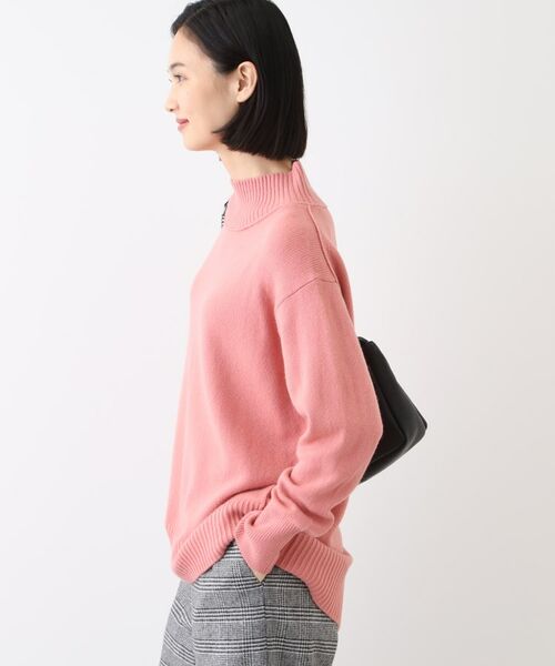 INDIVI / インディヴィ ニット・セーター | 【ウール混】ハイネックニットプルオーバー | 詳細6