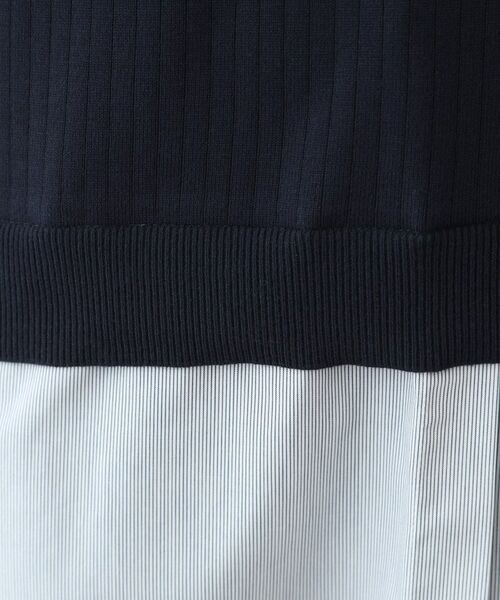 INDIVI / インディヴィ ニット・セーター | 【洗える】ニット&ブラウス 重ね着風トップス | 詳細13