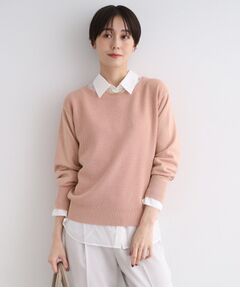 INDIVI / インディヴィ ニット・セーター | 【洗える】フォルムラメニット