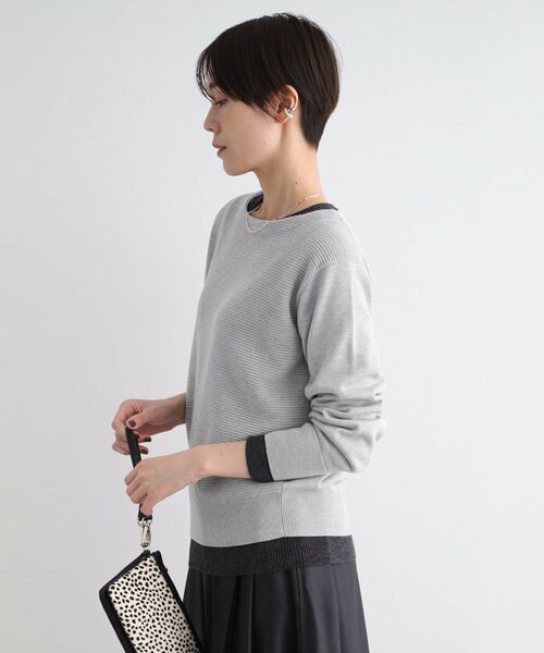 INDIVI / インディヴィ ニット・セーター | 【洗える】フォルムラメニット | 詳細11