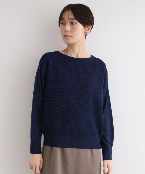 INDIVI / インディヴィ ニット・セーター | 【洗える】フォルムラメニット | 詳細14