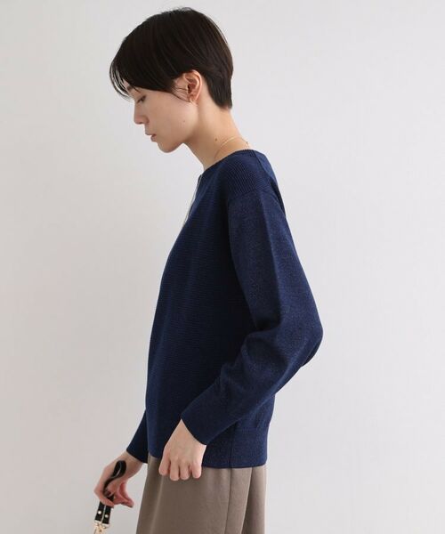 INDIVI / インディヴィ ニット・セーター | 【洗える】フォルムラメニット | 詳細15