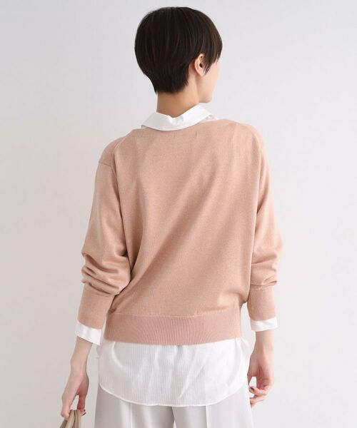 INDIVI / インディヴィ ニット・セーター | 【洗える】フォルムラメニット | 詳細3