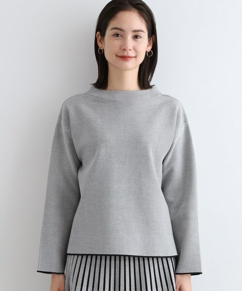 INDIVI / インディヴィ ニット・セーター | 【洗える／SETUP可能】ジャカードニット | 詳細10