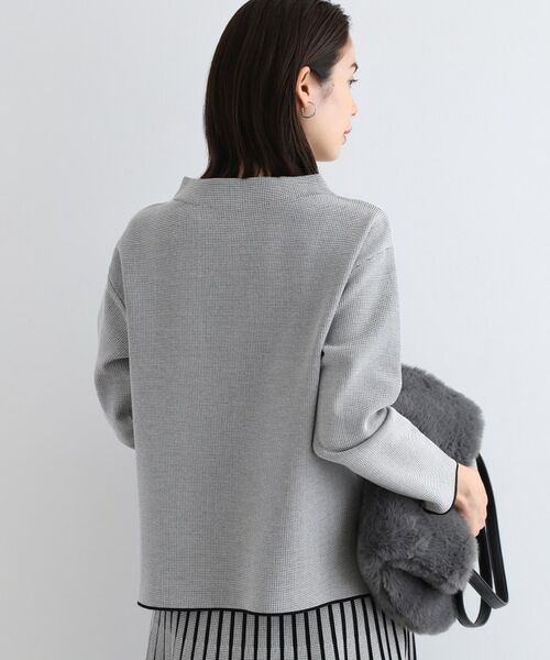 INDIVI / インディヴィ ニット・セーター | 【洗える／SETUP可能】ジャカードニット | 詳細3