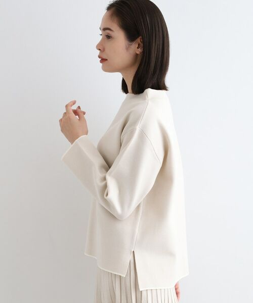 INDIVI / インディヴィ ニット・セーター | 【洗える／SETUP可能】ジャカードニット | 詳細6