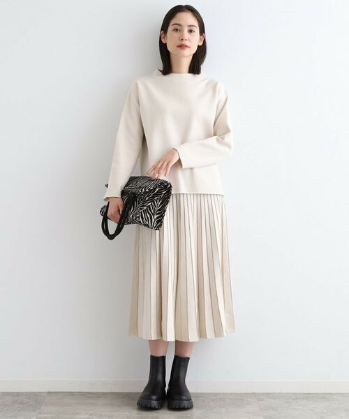 INDIVI / インディヴィ ニット・セーター | 【洗える／SETUP可能】ジャカードニット | 詳細8