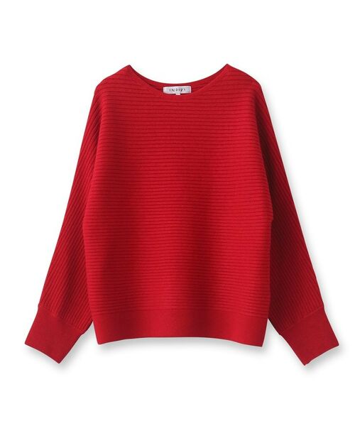 INDIVI / インディヴィ ニット・セーター | 【洗える】凹凸編地フォルムニット | 詳細1