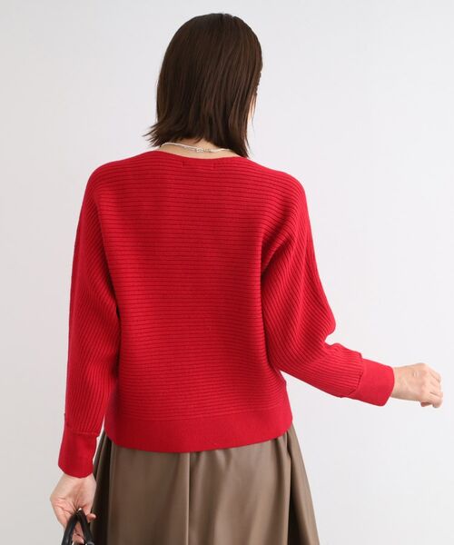 INDIVI / インディヴィ ニット・セーター | 【洗える】凹凸編地フォルムニット | 詳細11