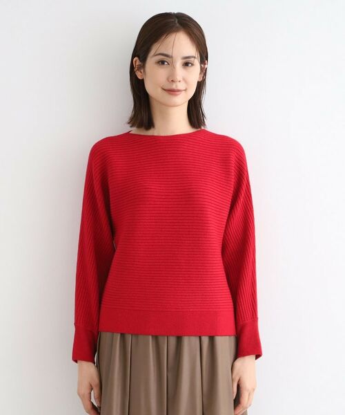 INDIVI / インディヴィ ニット・セーター | 【洗える】凹凸編地フォルムニット | 詳細14