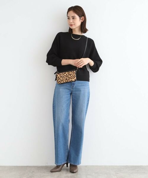 INDIVI / インディヴィ ニット・セーター | 【洗える】凹凸編地フォルムニット | 詳細8