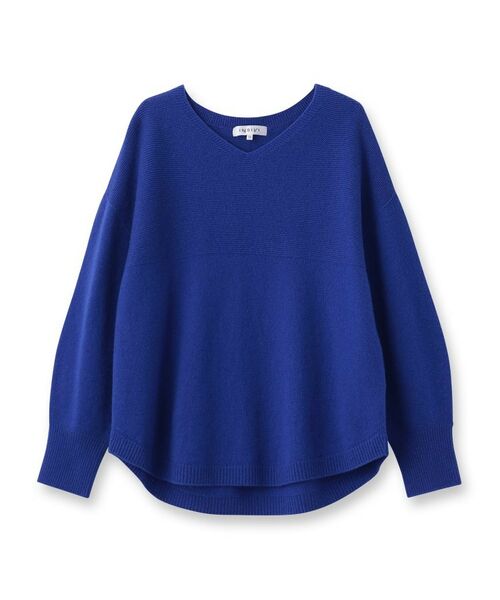 INDIVI / インディヴィ ニット・セーター | 【ウール混／無縫製】リラックスニット | 詳細1