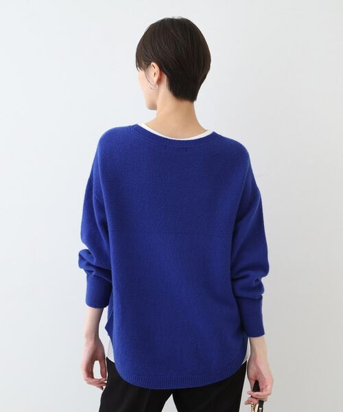 INDIVI / インディヴィ ニット・セーター | 【ウール混／無縫製】リラックスニット | 詳細11