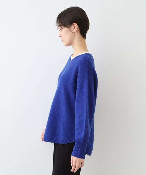 INDIVI / インディヴィ ニット・セーター | 【ウール混／無縫製】リラックスニット | 詳細15